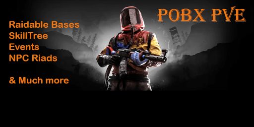 PoBx - 5x PVE | Skills | Raid Bases | Events | Quests