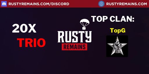 11/14 Frontline 20x Solo/Duo/Trio Loot+/Shop/Kit RustyRemains