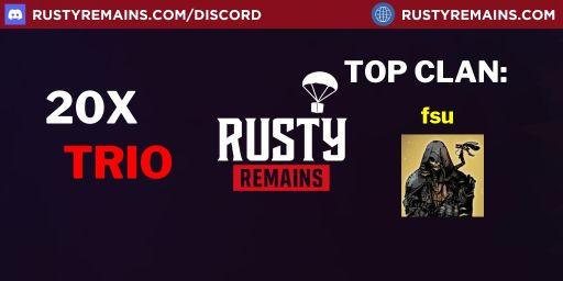 11/21 Frontline 20x Solo/Duo/Trio Loot+/Shop/Kit RustyRemains