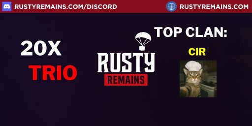 1/23 Frontline 20x Solo/Duo/Trio Loot+/Shop/Kit RustyRemains