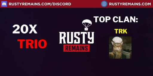 1/30 Frontline 20x Solo/Duo/Trio Loot+/Shop/Kit RustyRemains