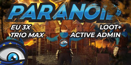 Paranoid.gg EU 3x Solo/Duo/Trio|Loot+|Shop|Kits 6/6 JUSTWIPED x