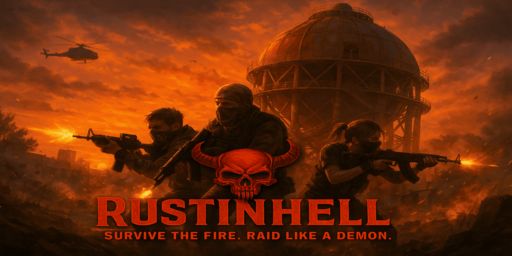 RustinHell    | 2x | 2 Weeks | modded | max teams: 4 |