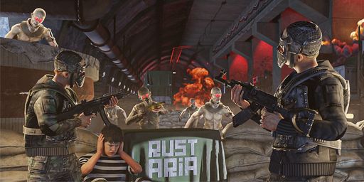 RustAria#5 [Мирный / PVE / EVENTS]