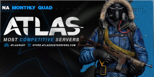 Atlas - US 2X Monthly Solo/Duo/Trio/Quad | Vanilla+ | No BP Wip