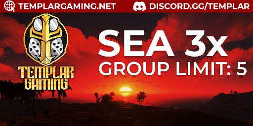 TemplarGaming SEA 3x 5 Max LootX3|SkinBox|Kits JUST WIPED