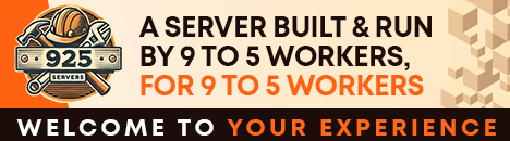 US 925Servers.com - 2x No Limit 1st Shift CST Raid Schedule