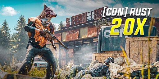 [CDN] #1 Modded 20X|PVE|SHOP|SKINS|DESTROYED WORLD