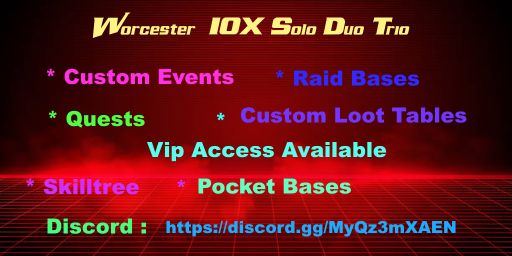 Worcester-US 10X Monthly Solo/Duo/Trio/Quad | Survival