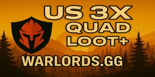 Warlords.gg  3x Quad/ loot x3 /Weekly wipe/MyMini