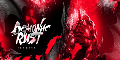 Demonic Rust |№1|X1000000|PVP|FPS+|EXTRA LOOT