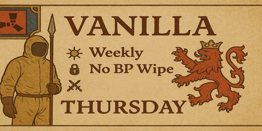 [EU] Henrys Rust Server | Vanilla | Weekly | No BP Wipe