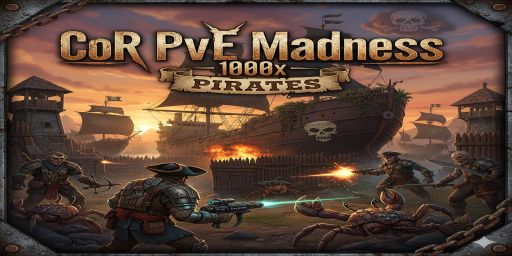 CoR PvE Madness 1000x|FREE VIP KITS| SHOP|TOWN