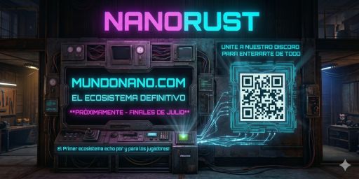 [LATAM]NanoRust|Solo/Duo|FULLWIPE 05.06|16:20 GMT3|