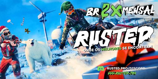 Rusted.pro - BR 2X Mensal FPS++ FULL UPDATE
