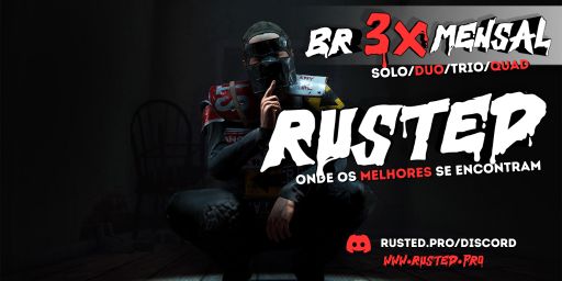 RUSTED.PRO BR 3X | Solo/Duo/Trio/Quad | Monthly | Vanilla+ | No