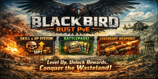 BlackBird Rust PvE x10