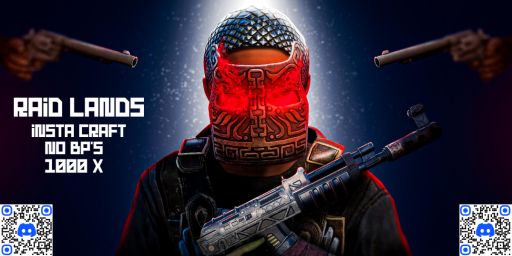 Raid Lands | 1000x | Solo,Duo,Trio,Quads | No BP's | Insta Craf