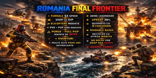 ROMANIA FINAL FRONTIER [EU] 1X | 6xTEAM | PVE+PVP |