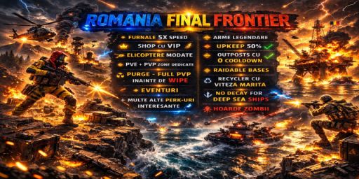 ROMANIA FINAL FRONTIER [EU] 1X | 6xTEAM | PVE+PVP | EVENTS