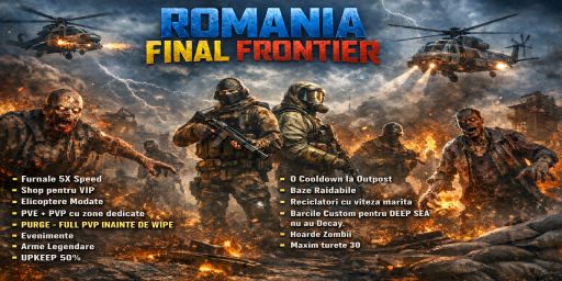 ROMANIA FINAL FRONTIER [EU] 1X | 6xTEAM | PVE+PVP | EVENTS