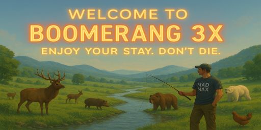 [AU] BOOMERANG  3X  PVP /KIT/SHOP/MYMINI/TP/CONVOY/ARMOUR TRAIN