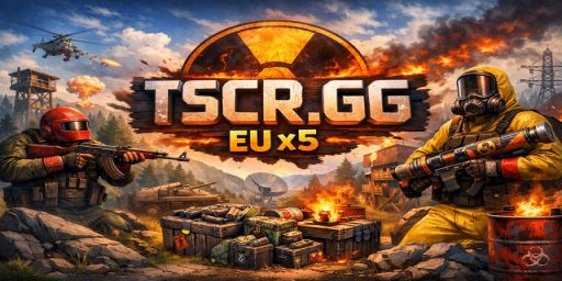 TSCR.GG EU x5 Solo/Duo/Trio|LOOT X5|TP|Homes|Kits Wipe 28/12