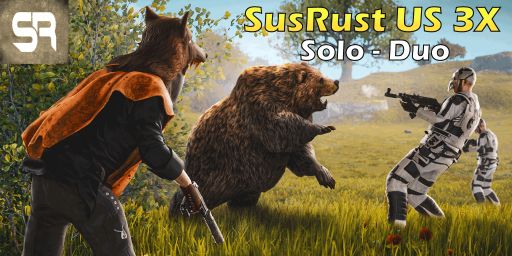 SusRust US 3X Solo - Duo - Monthly - Boosted - Shop - Kits - x3