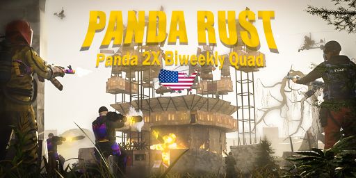 [US] Panda Rust | 2x | Vanilla | Solo Duo Trio Quad | 1/21