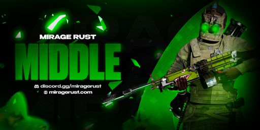 MIRAGE RUST | MIDDLE 2x | Wipe 09.04