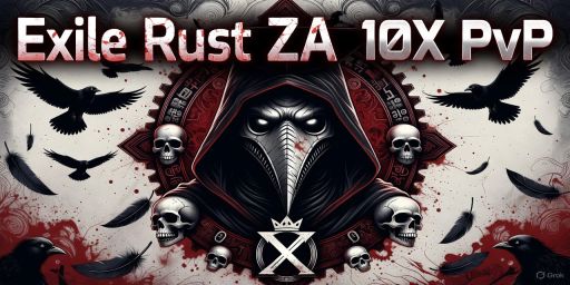 Exile Rust 10X PvP | NoBPs | Kits | Shop | Events |