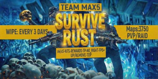 SURVIVE RUST |X5|MAX5|KIT|DAYLY REWARDS|TP|