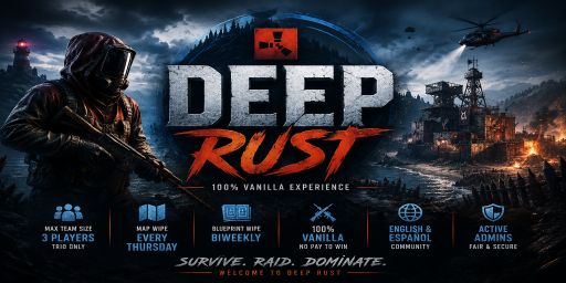 Deep Rust | Vanilla Trio | Weekly Map | Monthly BP