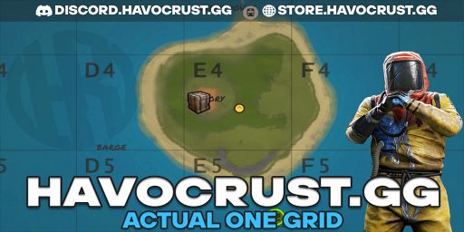 HavocRust.gg - 2x Actual One Grid | Solo/Duo | 1 Grid