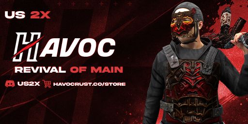 Havoc Rust ~ US 2x | Vanilla+ | No BP Wipes