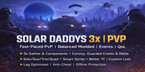 Solar Daddys 3x | Solo/Duo/Trio/Quad | Monthly | Events | Kits