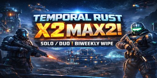 TEMPORAL 5X-10X Solo/Duo |Loot+|NoLimit X5-X10 | 07.02