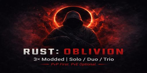 Rust: Oblivion | 3x Modded | Solo/Duo/Trio | Fortnightly