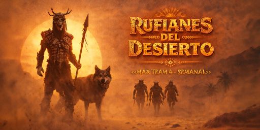 RUFIANES DEL DESIERTO / MAX TEAM 4 / LATAM - ESP / VANILLA