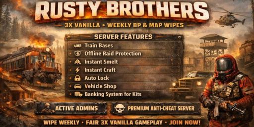 X3 RUSTY BROTHERS WEEKLY MONDAY- FULL WIPE