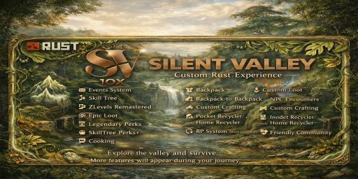 Silent Valley 10X | PvE | RB | SkillTree | Legendary