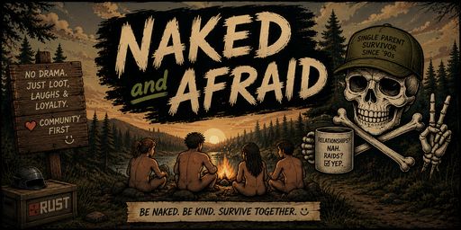 Naked & Afraid | 3x loot | Noob Friendly | PvP | Quads |