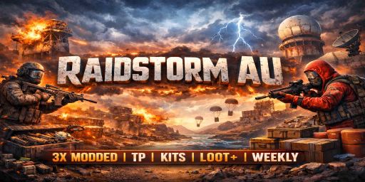 Raidstorm AU | 3X | TP | Kits | Loot+ | Weekly JUST WIPED