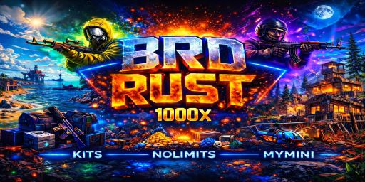 BRD 1000x PVP [TR] / [EU] | Kits-Clan-RaidBase-Mymini-RaidAlarm