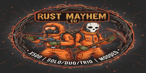 Rust Mayhem | EU | x50 | Solo/Duo/Trio | Modded