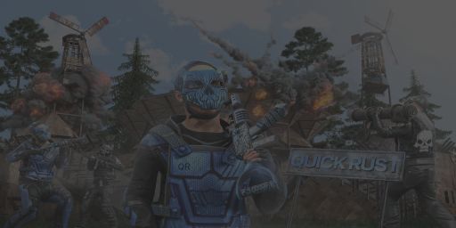 QUICK RUST [ X5/X10 | SMALL MAP | CLANS | FARM ISLAND ]