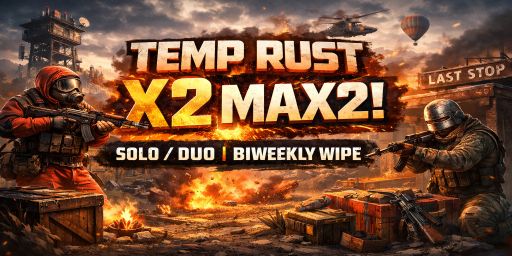 TEMP RUST | x2 Дуэт | V+ | Для Новичков