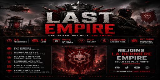 LAST EMPIRE PVP [EU] |X3|Event|TeamX6|Kit|Shop