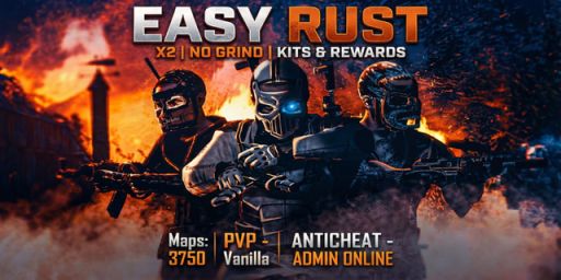 EASY RUST X2 | NO GRIND | KITS & REWARDS 