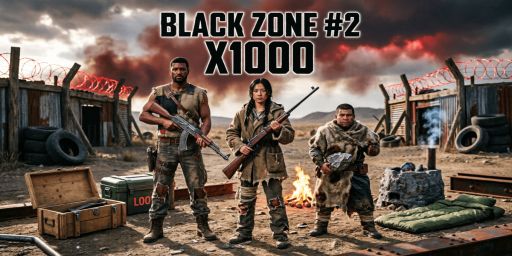 BLACK ZONE | X1000 | PVP | BATTLEFIELD | KIT | MYMINI | NOBP |
